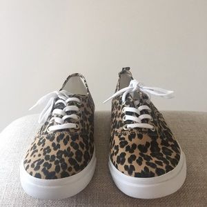Cheetah print sneakers